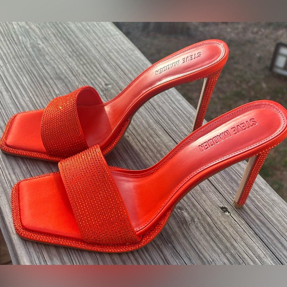 Steve Madden Women's Yara High-Heel Mule Sandals - Picture 3 of 6